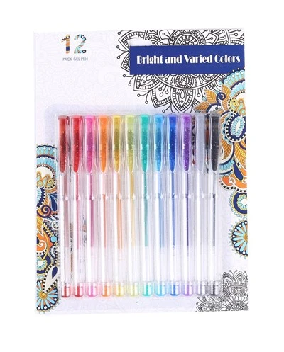 12 paketov gel pisala